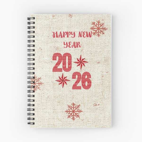 Item preview, Happy New Year 2026 Scandinavian Folk Patchwork Design designed and sold by MiraLumeStudio.