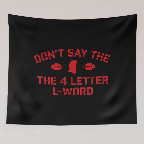 Item preview, 4 Letter L-Word - Lane Kiffin  designed and sold by dizeltrygvib.
