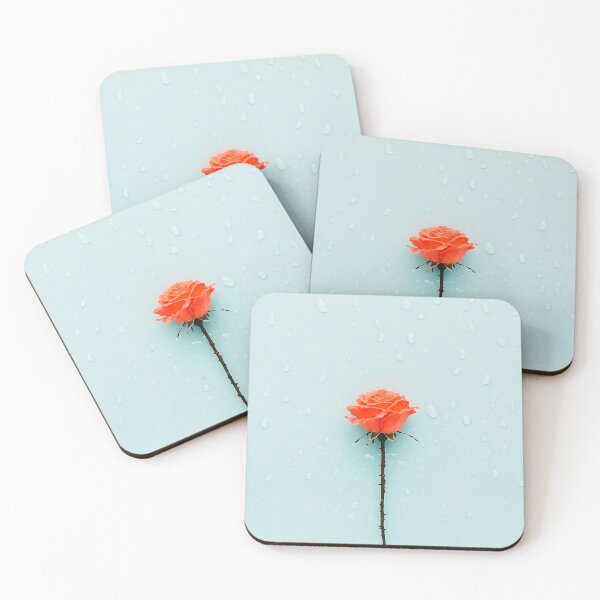 Item preview, Single Rose in Rainlight designed and sold by Visioneed.ai.