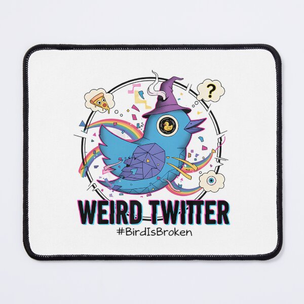 Aperçu de l'œuvre Twitter bizarre BirdIsBroken créée et vendue par LEEHPHREY.
