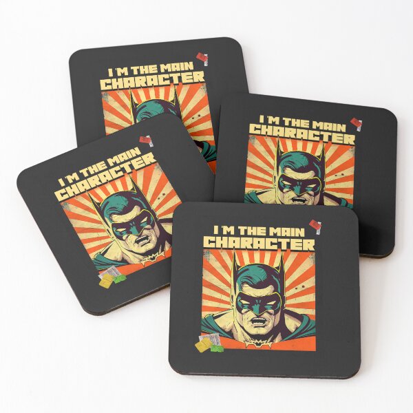 Item preview, I'm The Main Character Comic Hero designed and sold by Joe Bs Tees.