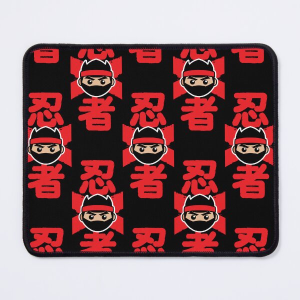 Item preview, Ninja Warrior Japanese Kanji - Cute Chibi Ninja Shirt or Sticker designed and sold by Mr-Ma-Studio.