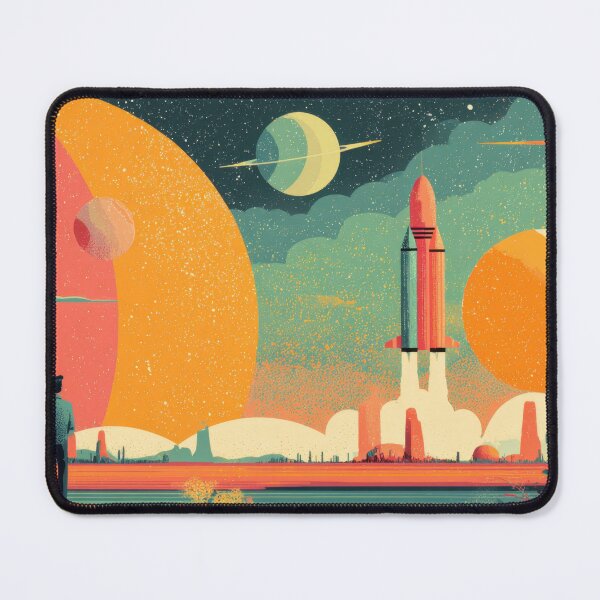 Item preview, Space journey in a desert land designed and sold by anytka.