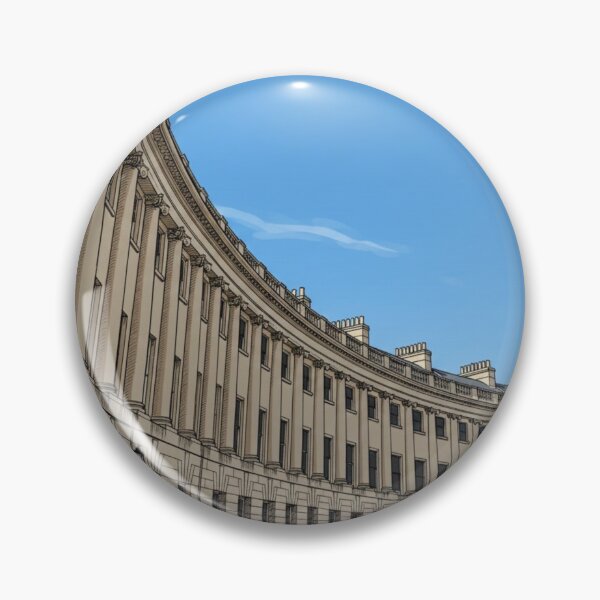 Item preview, Bath Royal Crescent Minimalism Design designed and sold by yeahitwasme.