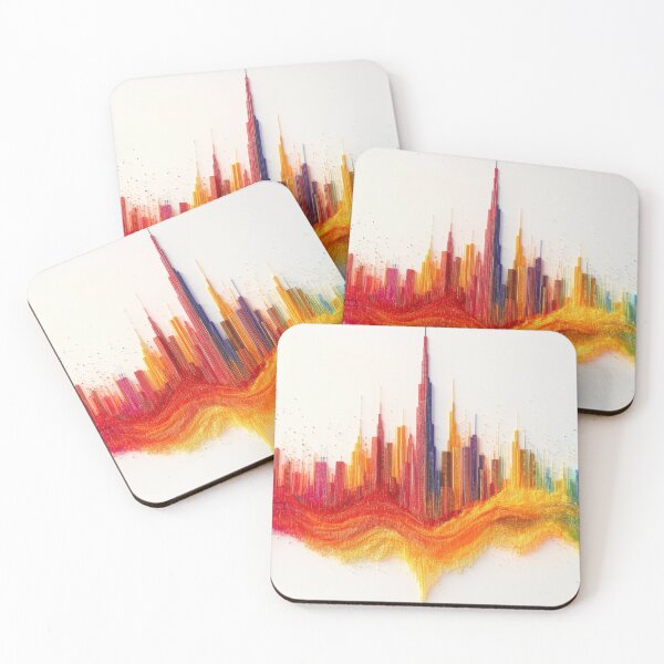 Item preview, Vibrant Urban Data Flow designed and sold by CharlieDesings.