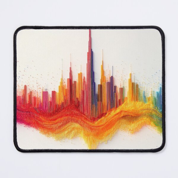 Item preview, Vibrant Urban Data Flow designed and sold by CharlieDesings.