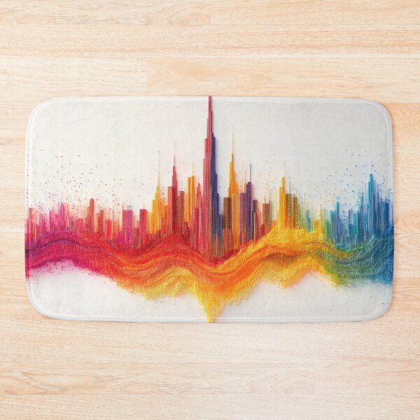 Item preview, Vibrant Urban Data Flow designed and sold by CharlieDesings.