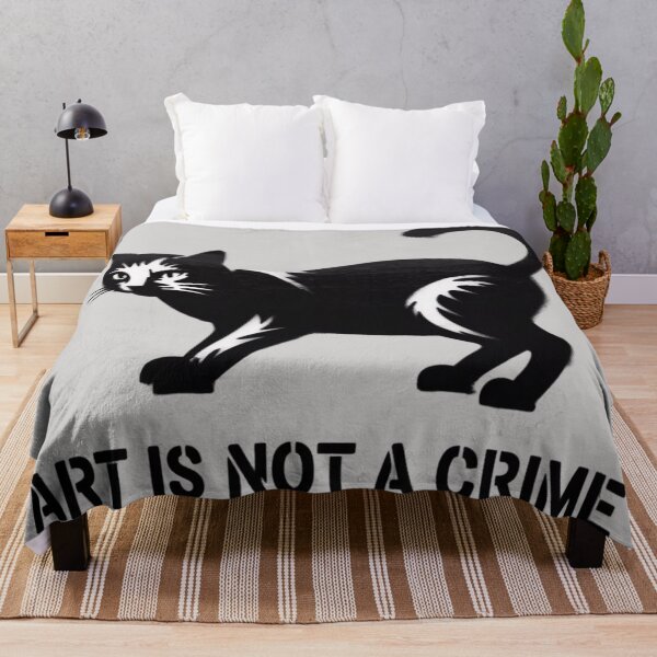 Item preview, Cat - Art is not a crime designed and sold by 123ks.