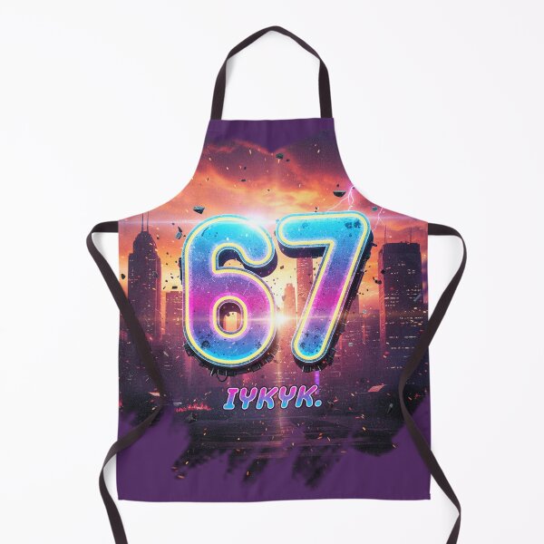 Artikelvorschau, 67 Sechs Sieben Wenn du es weißt, dann weißt du es entworfen und verkauft von WHITE FLAME PRINTS.