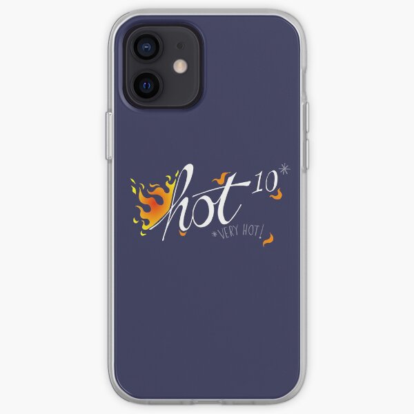 Hot to the power of 10 iPhone Soft Case