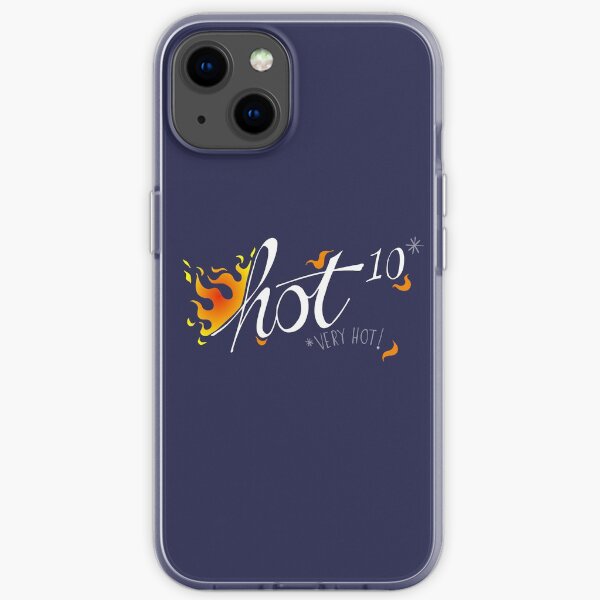 Hot to the power of 10 iPhone Soft Case