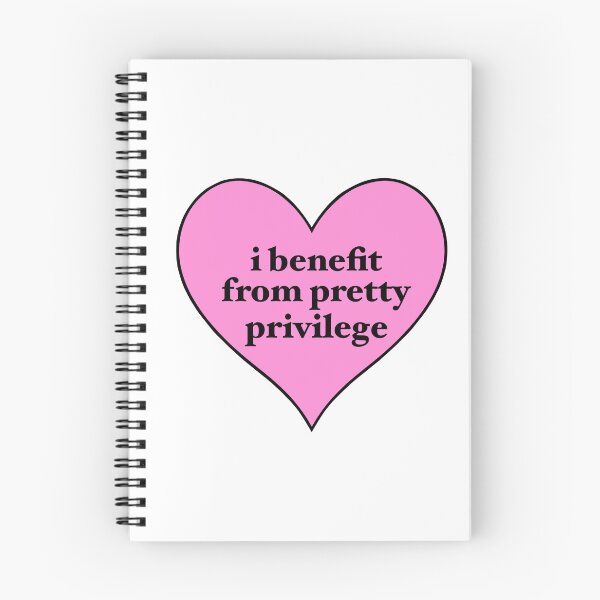 Item preview, i benefit from pretty privilege designed and sold by delicate-pov.