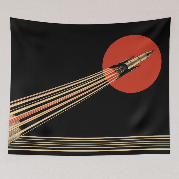 Item preview, Rocket launches towards the sun designed and sold by anytka.