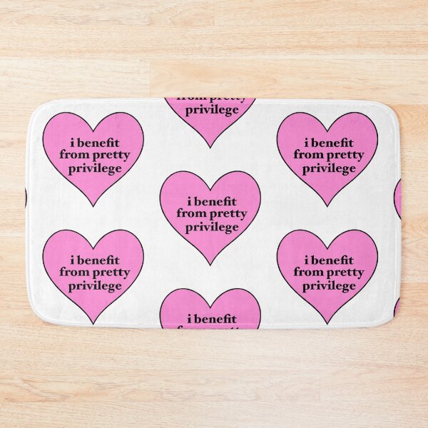 Item preview, i benefit from pretty privilege designed and sold by delicate-pov.