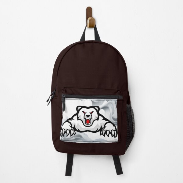 Item preview, Fierce Polar Bear Mascot – Powerful Wild Animal Illustration designed and sold by GoldenSparkleShop.