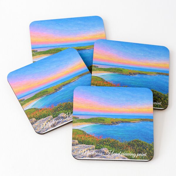 Item preview, Muckross Head viewpoint Kilcar oil painting format Co Donegal designed and sold by OliDesigns.