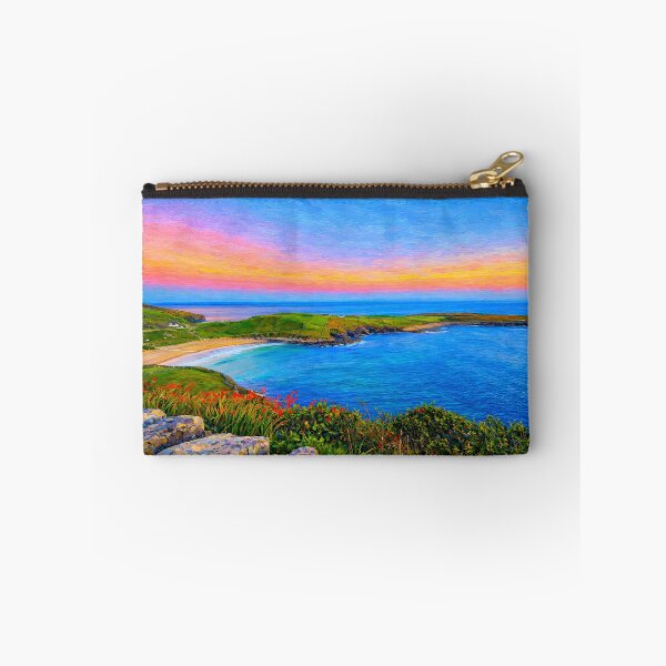 Item preview, Muckross Head viewpoint Kilcar oil painting format Co Donegal designed and sold by OliDesigns.