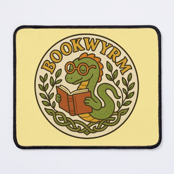 Item preview, Bookwyrm designed and sold by FrictionMaxxing.