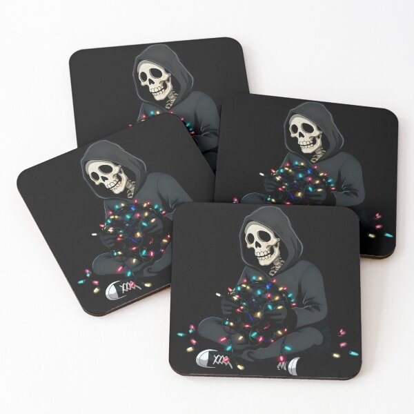 Item preview, Christmas Skeleton Untangle Christmas Lights designed and sold by Dot1001.