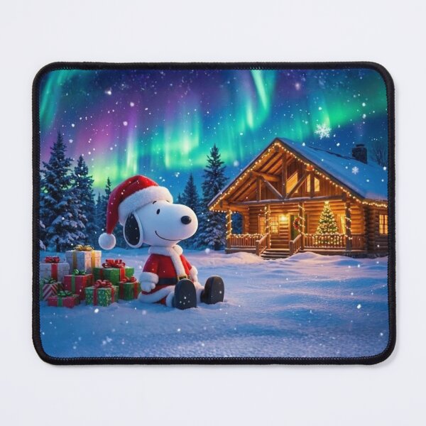 Item preview, Festive Beagle Northern Lights designed and sold by Innova_Creations.
