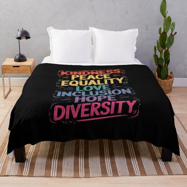 Item preview, Kindness Peace Love Equality Diversity Rainbow Human Rights designed and sold by MathisBellanger.