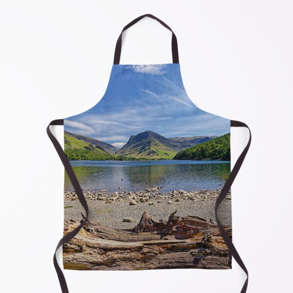 Item preview, A fallen tree on the shore of Buttermere in the Lake District of Cumbria England UK designed and sold by John Gilham - Landscape Photography.
