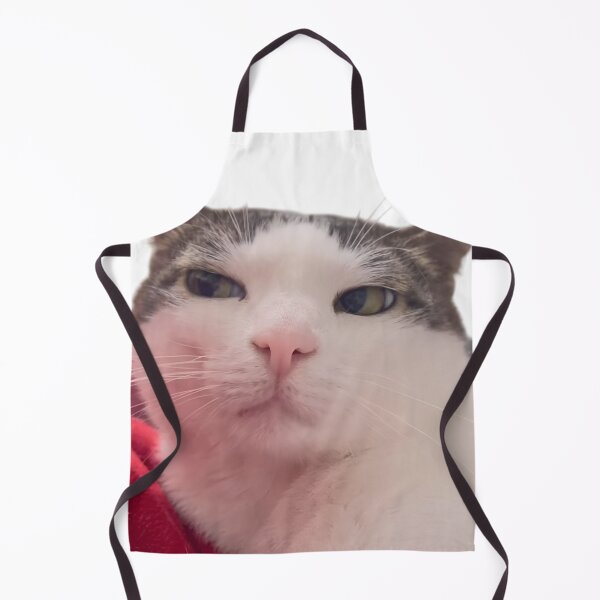 Item preview, Smug Cat Face Meme | Calm Judgmental Cat Expression designed and sold by Dyan4.