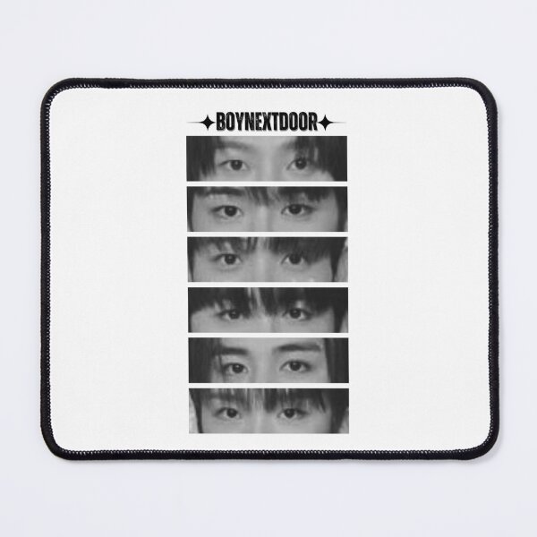 Item preview, BoyNextDoor Eyes Kpop Boy group Scrapbook Collage Cozy Y2K Vintage Design designed and sold by HELL0WBELLO.