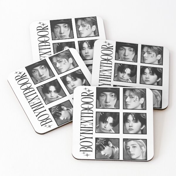 Item preview, BoyNextDoor Members Kpop Boy group Scrapbook Collage Cozy Y2K Vintage Design designed and sold by HELL0WBELLO.