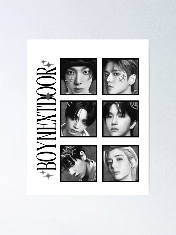 BoyNextDoor Members Kpop Boy group Scrapbook Collage Cozy Y2K