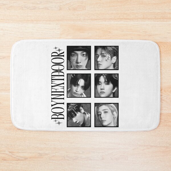 Item preview, BoyNextDoor Members Kpop Boy group Scrapbook Collage Cozy Y2K Vintage Design designed and sold by HELL0WBELLO.