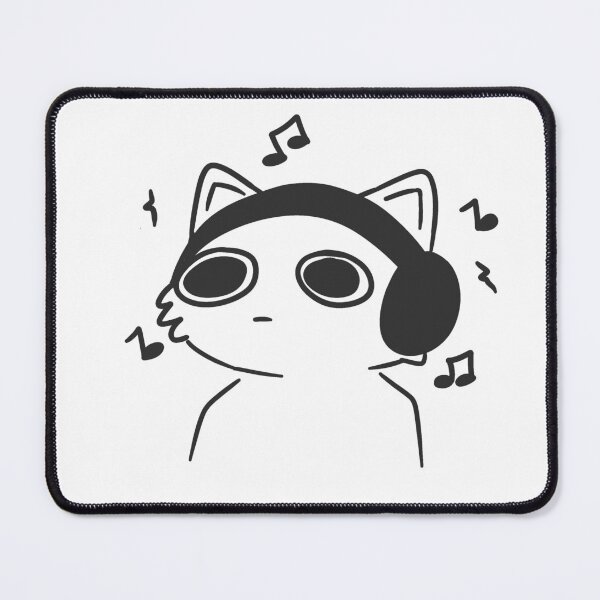 Item preview, music cat designed and sold by Not Diome.