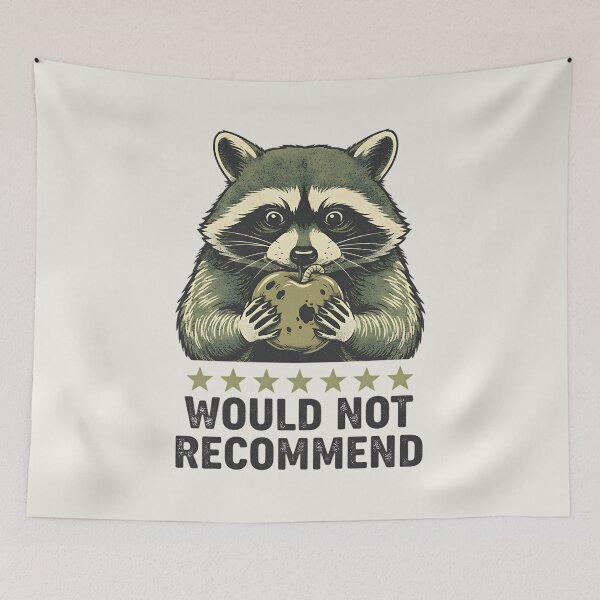 Item preview, The Honest Critic: Raccoon's Regret designed and sold by AwesomeBeyondLimits.