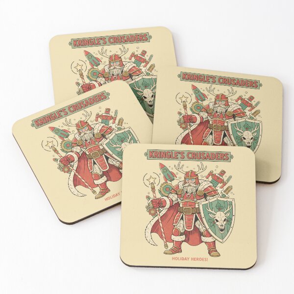 Item preview, Kringle’s Crusaders – Holiday Heroes designed and sold by dreephic22.