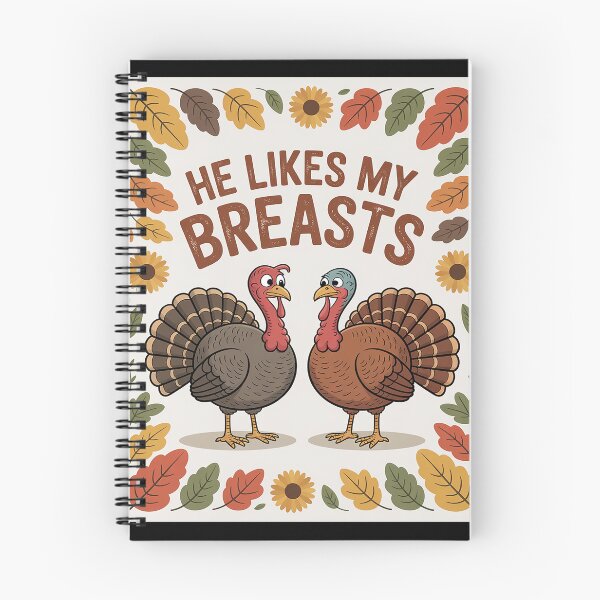 Item preview, He Likes My Turkey Breasts Thanksgiving Floral Fall Vibes  designed and sold by MyzoToyota.