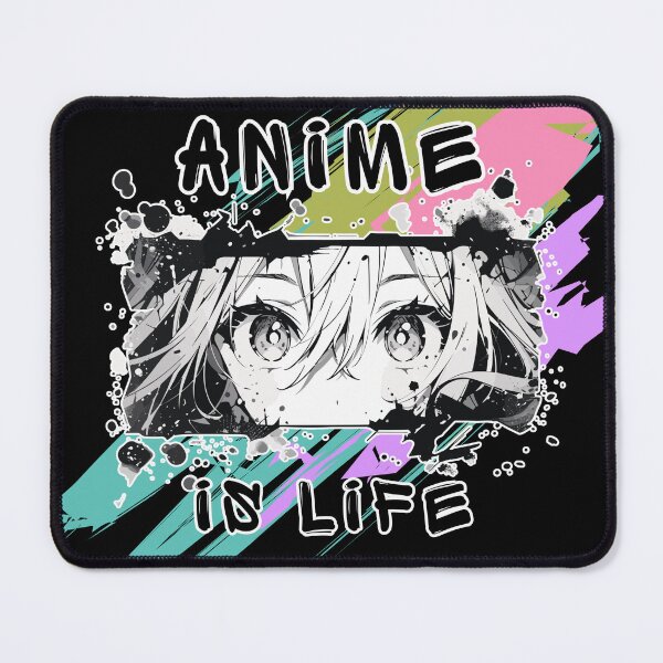Item preview, Anime Is Life Urban Illustration designed and sold by FlowlineVibes.