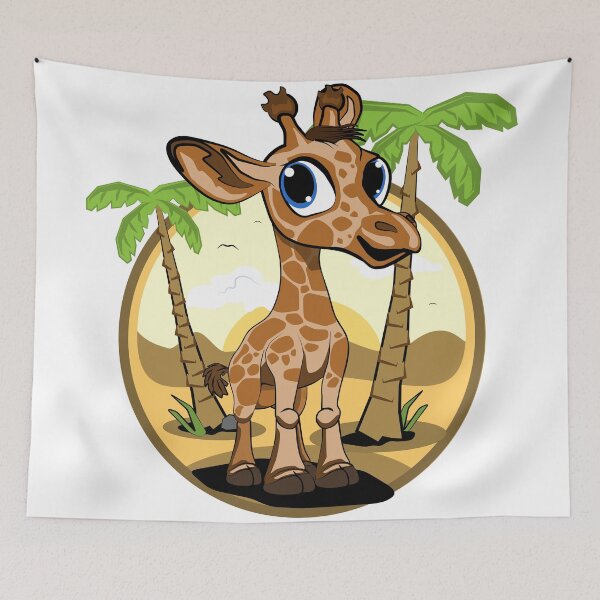 Item preview, #022 - Gerald The Savanna Giraffe Vibing designed and sold by DayHarvesters.