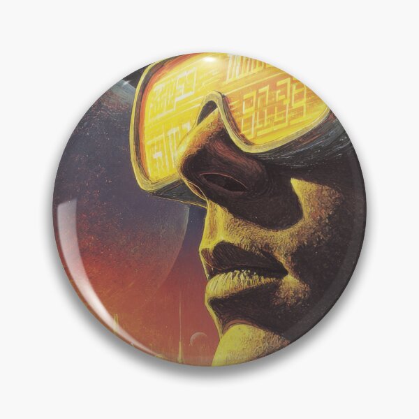 Item preview, Futuristic city with visor designed and sold by anytka.