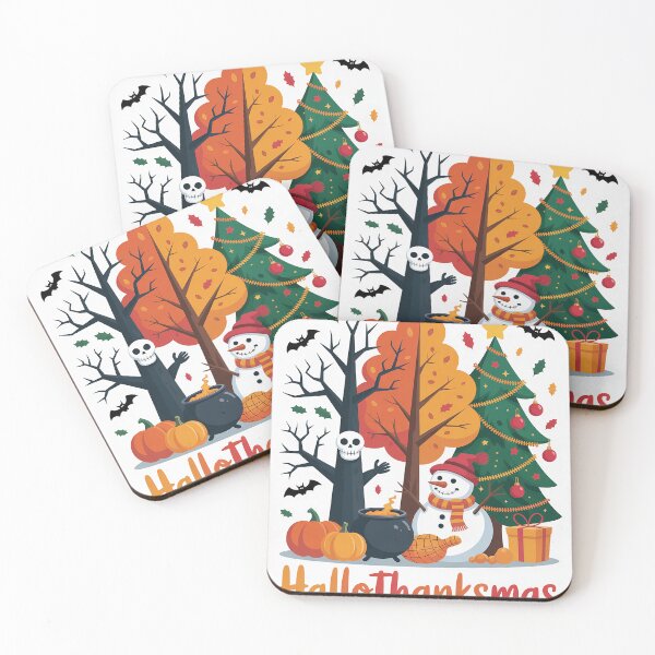Item preview, Halloween Thanksgiving Christmas Happy HalloThanksMas  designed and sold by NailMolisa.