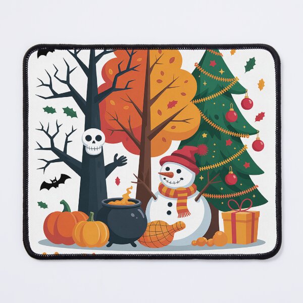 Item preview, Halloween Thanksgiving Christmas Happy HalloThanksMas  designed and sold by NailMolisa.