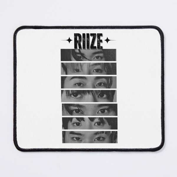 Item preview, Riize Eyes Kpop Boy group Celebrity Illustration korean pop art Scrapbook Collage Cozy Y2K Vintage Design designed and sold by HELL0WBELLO.