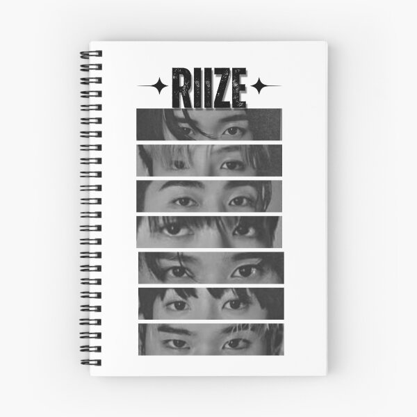 Item preview, Riize Eyes Kpop Boy group Celebrity Illustration korean pop art Scrapbook Collage Cozy Y2K Vintage Design  designed and sold by HELL0WBELLO.