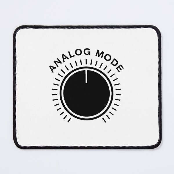 Item preview, Analog Mode Knob - Minimal Retro Tech Design designed and sold by MKreative Studio.