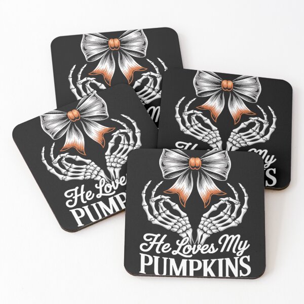 Item preview, He Loves My Pumpkins I Like His Broomstick Couples Halloween  designed and sold by MyzoToyota.