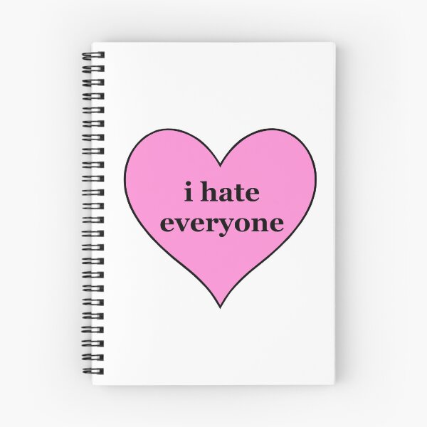 Item preview, i hate everyone designed and sold by delicate-pov.