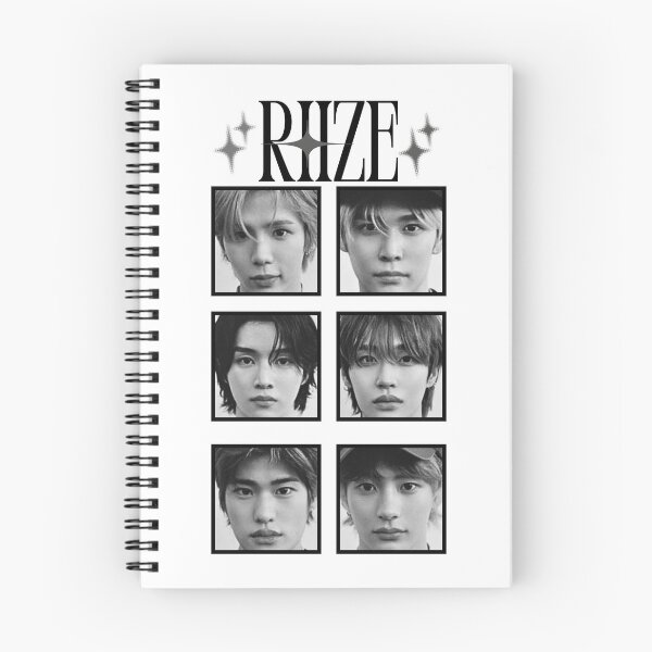 Item preview, Riize Members Kpop Boy group Celebrity Illustration korean pop art Scrapbook Collage Cozy Y2K Vintage Design  designed and sold by HELL0WBELLO.