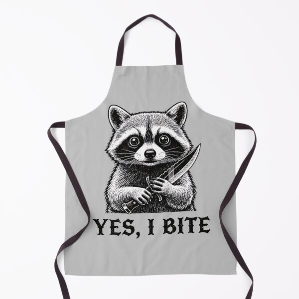 Item preview, Feral Charm: The Armed Trash Panda designed and sold by AwesomeBeyondLimits.