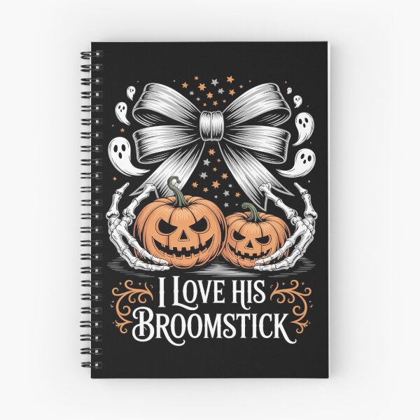 Item preview, He Loves My Pumpkins I Like His Broomstick Halloween Couples  designed and sold by MyzoToyota.