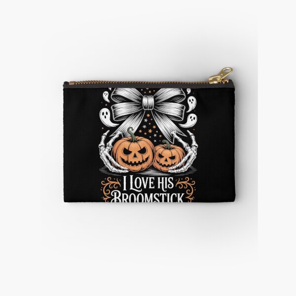Item preview, He Loves My Pumpkins I Like His Broomstick Halloween Couples  designed and sold by MyzoToyota.