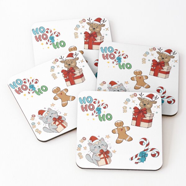 Item preview, Cute cartoon reindeer with a gift box, Christmas kitty and present box, Winter clipart, Funny deer png, Cartoon kitty png, Christmas Holiday png designed and sold by JuKoArt.